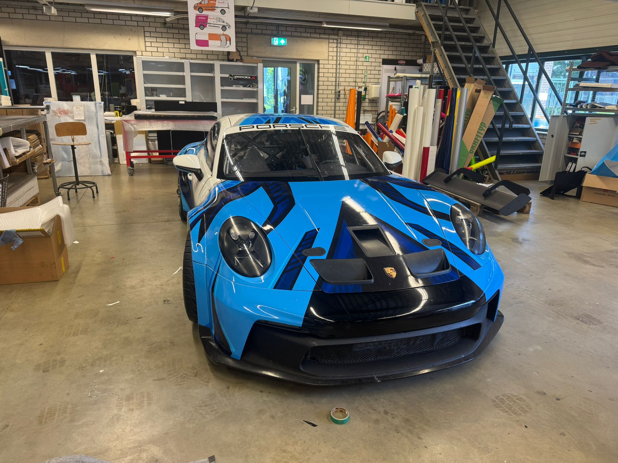 Porsche 992 Cup raceauto huren